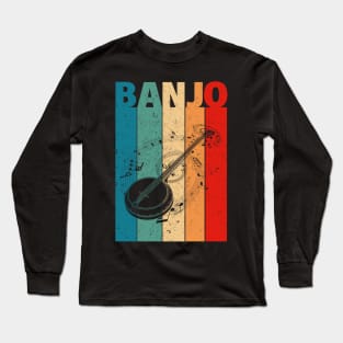 Vintage Banjo Long Sleeve T-Shirt